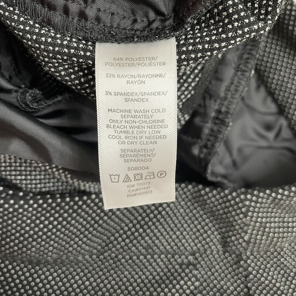 Ann Taylor Black and White Straight Leg Pants - Picture 5 of 5